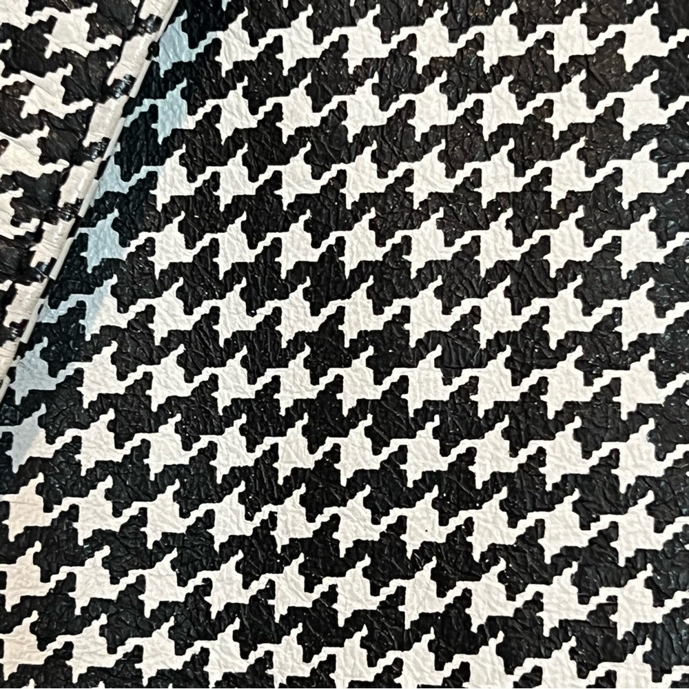 Lamatta leather woman’s suit houndstooth size 8